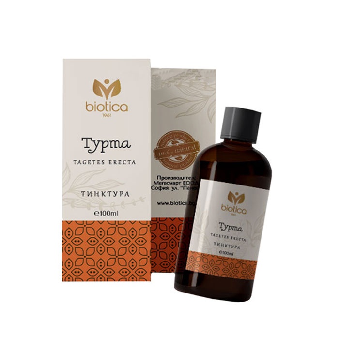 ТУРТА тинктура 100 мл / BIOTICA TAGETES ERECTA TINCTURE