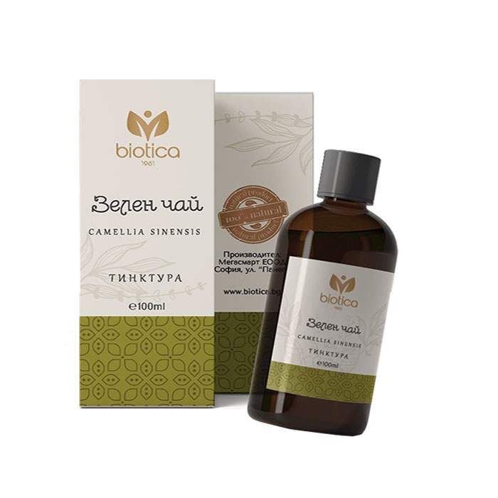 ЗЕЛЕН ЧАЙ тинктура 100 мл. / BIOTICA GREEN TEA