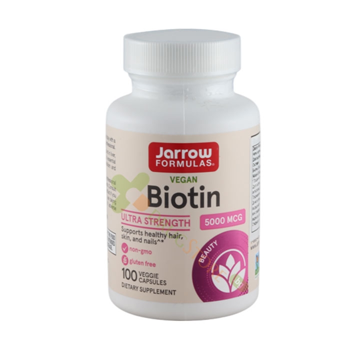 БИОТИН капсули 5000 мкг 100 броя / JARROW FORMULAS BIOTIN
