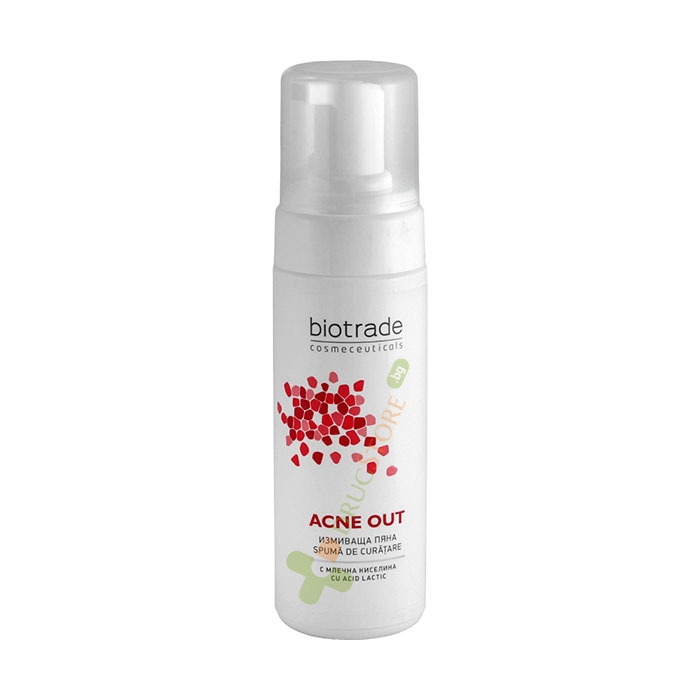 БИОТРЕЙД АКНЕ АУТ ИЗМИВНА ПЯНА ЗА ЛИЦЕ 150 мл / BIOTRADE ACNE OUT CLEANSING FACE FOAM