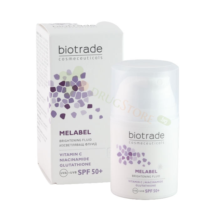 БИОТРЕЙД МЕЛАБЕЛ ИЗСВЕТЛЯВАЩ ФЛУИД SPF50 50+ мл / BIOTRADE COSMECEUTICALS MELABEL BRIGHTENING FLUID SPF 50+