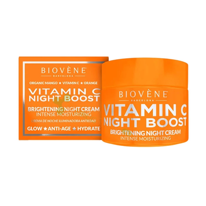 НОЩЕН БУСТЕР КРЕМ ЗА ЛИЦЕ С ВИТАМИН C 50 мл / BIOVENE BARCELONA VITAMIN C NIGHT BOOST CREAM