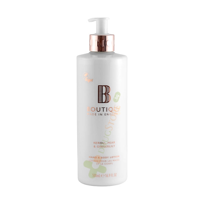 ГРЕЙС КОЛ БУТИК ЛОСИОН ЗА ТЯЛО НЕРОЛИ, КРУША И ХЕДИХИУМ 500 мл / GRACE COLE BOUTIQE BODY LOTION NEROLI PEAR &amp; GINGERLILY