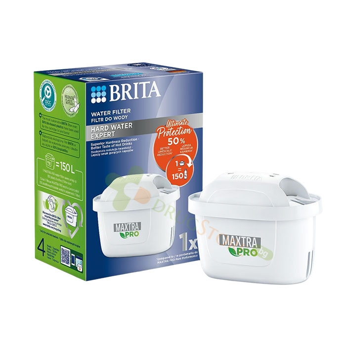 БРИТА ФИЛТЪР МАКСТРА ПРО ХАРД УОТЪР ЕКСПЕРТ 1 брой / BRITA WATER FILTER HARD WATER EXPERT