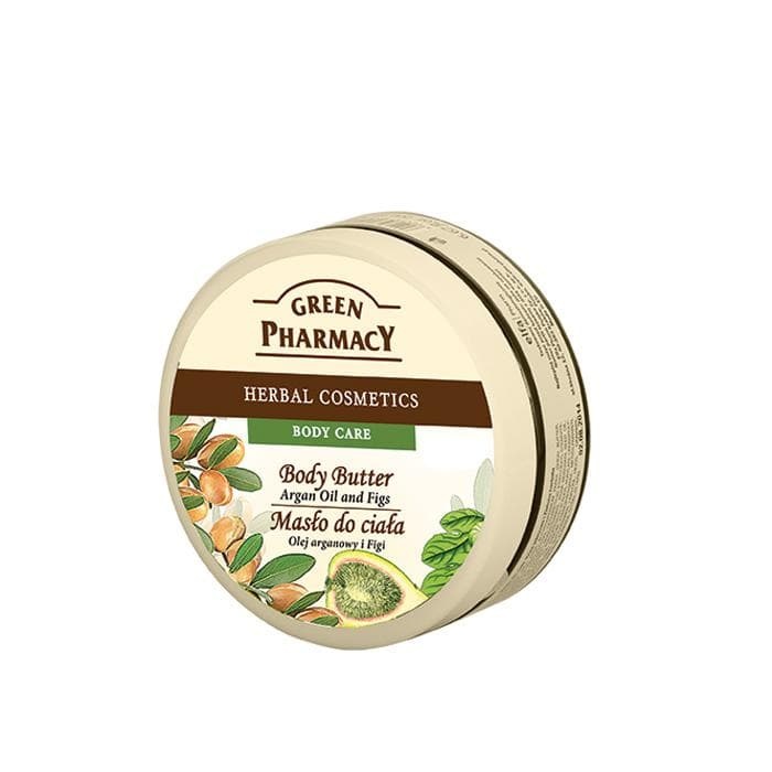 МАСЛО ЗА ТЯЛО С АРГАН И СМОКИНЯ 200 мл. / GREEN PHARMACY BODY BUTTER ARGAN OIL AND FIGS
