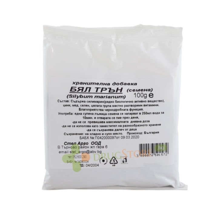 БЯЛ ТРЪН СЕМЕ 100 г / STEL ARGO WHITE THORN SEED
