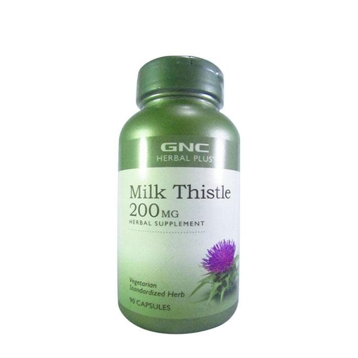 БЯЛ ТРЪН капсули 200 мг. 90 броя / GNC MILK THISTLE