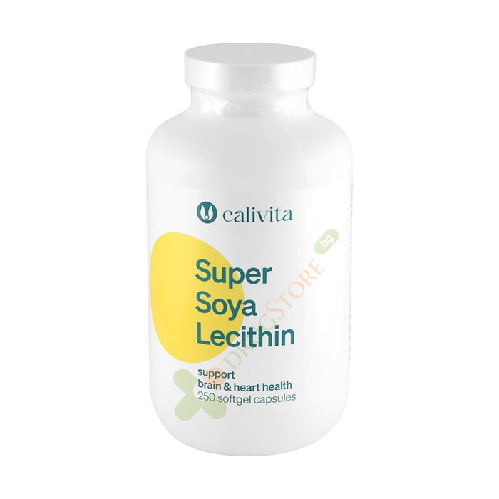 КАЛИВИТА СОЕВ ЛЕЦИТИН капсули 250 броя / CALIVITA SUPER SOYA LECITHIN