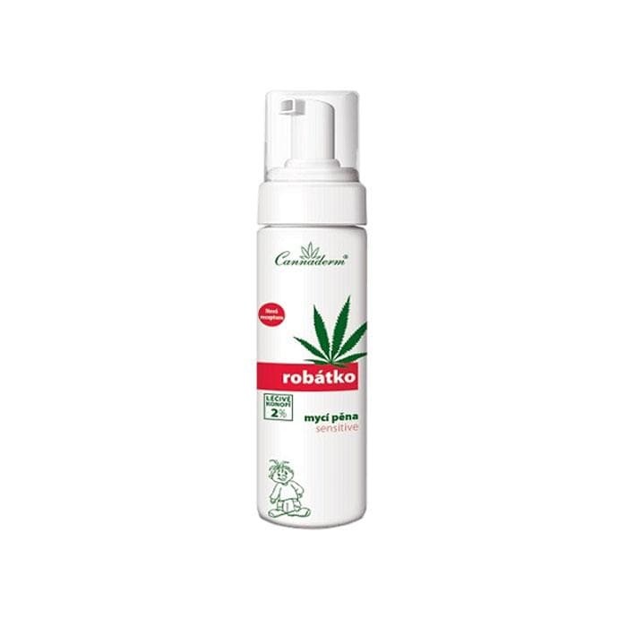 КАНАДЕРМ РОБАТКО ИЗМИВАЩА ПЯНА ЗА ДЕЦА 200 мл. / CANNADERM ROBATKO FOAMING CLEANSER FOR KIDS