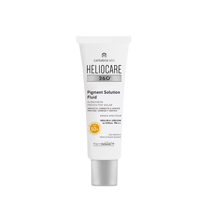 СЛЪНЦЕЗАЩИТЕН ФЛУИД ПРИ ПИГМЕНТАЦИЯ SPF50+ 50 мл / CANTABRIA LABS HELIOCARE 360° PIGMENT SOLUTION FLUID SPF50+