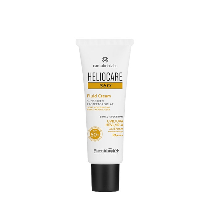 СЛЪНЦЕЗАЩИТЕН ФЛУИД ЗА ЛИЦЕ SPF50+ 50 мл / CANTABRIA LABS HELIOCARE 360° SUN PROTECTIVE FACE FLUID SPF50+