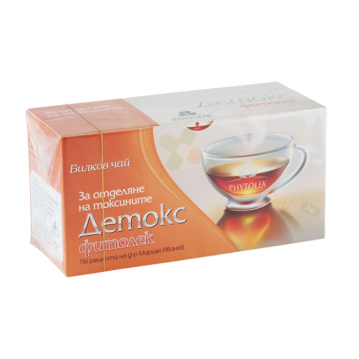 ЧАЙ ФИТОЛЕК ДЕТОКС филтър 20 броя / TEA PHYTOLEK DETOX filter bags