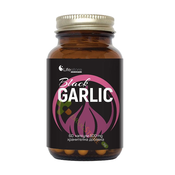 ЧЕРЕН ЧЕСЪН капсули 500 мг 60 броя / LIFESTORE BLACK GARLIC