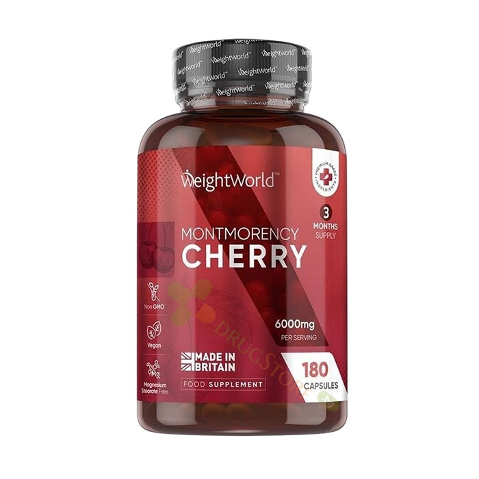 ЧЕРЕША капсули 180 броя / WEIGHT WORLD MONTMORENCY CHERRY