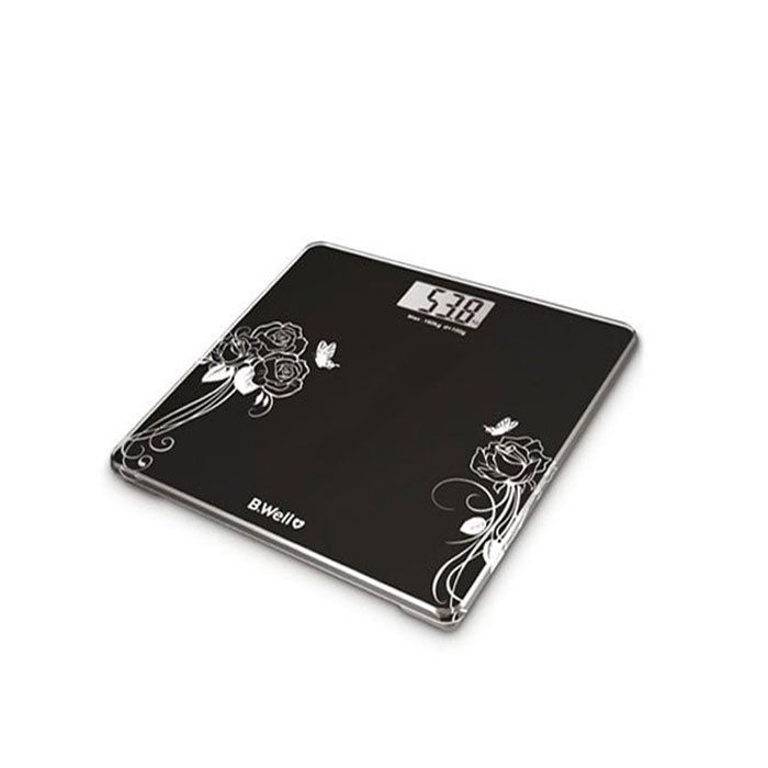 ЧЕРНА ЕЛЕКТРОННА ВЕЗНА B.WELL PRO-165 / DIGITAL SCALE B.WELL PRO-165 BLACK