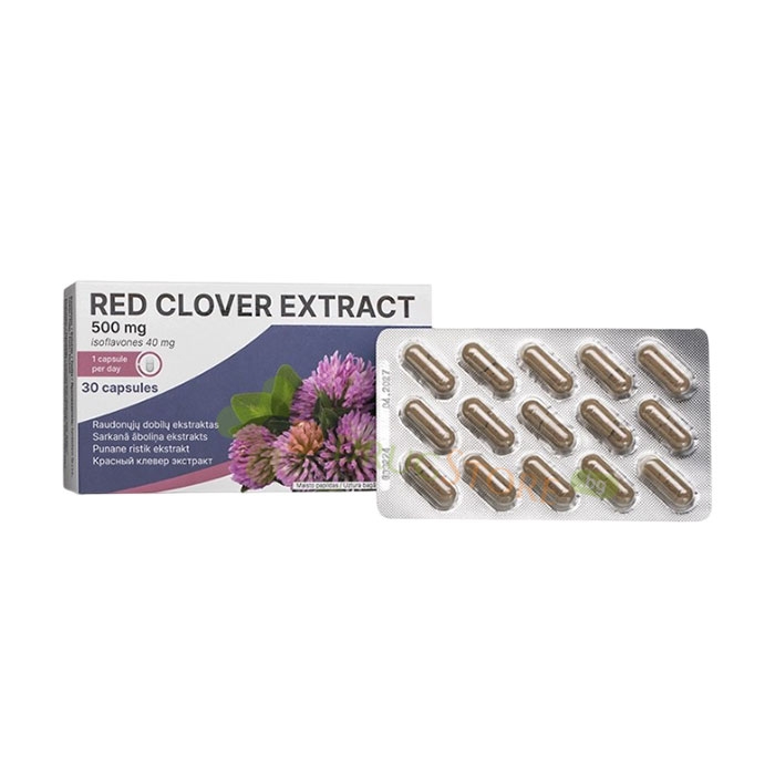 ЧЕРВЕНА ДЕТЕЛИНА капсули 500 мг 30 броя / GLOBAL MEDICUS RED CLOVER EXTRACT