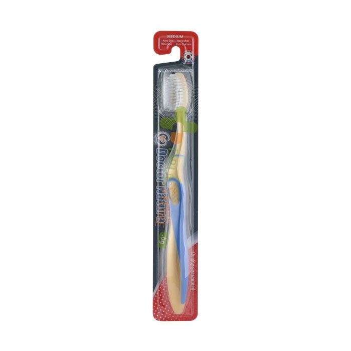 ЧЕТКА ЗА ЗЪБИ ДОКТОР НЕЙЧЪР НАНО СИЛВЪР МЕДИУМ / DOCTOR NATURE TOOTHBRUSH TOTAL HEALTH NANO SILVER MEDIUM