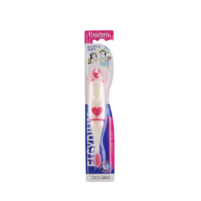 ЧЕТКА ЗА ЗЪБИ ЕЛГИДИУМ ЕДНОРОГ ДЕЦА 2-6 ГОДИНИ / ELGYDIUM KIDS TOOTHBRUSH UNICORN 2-6 YEARS
