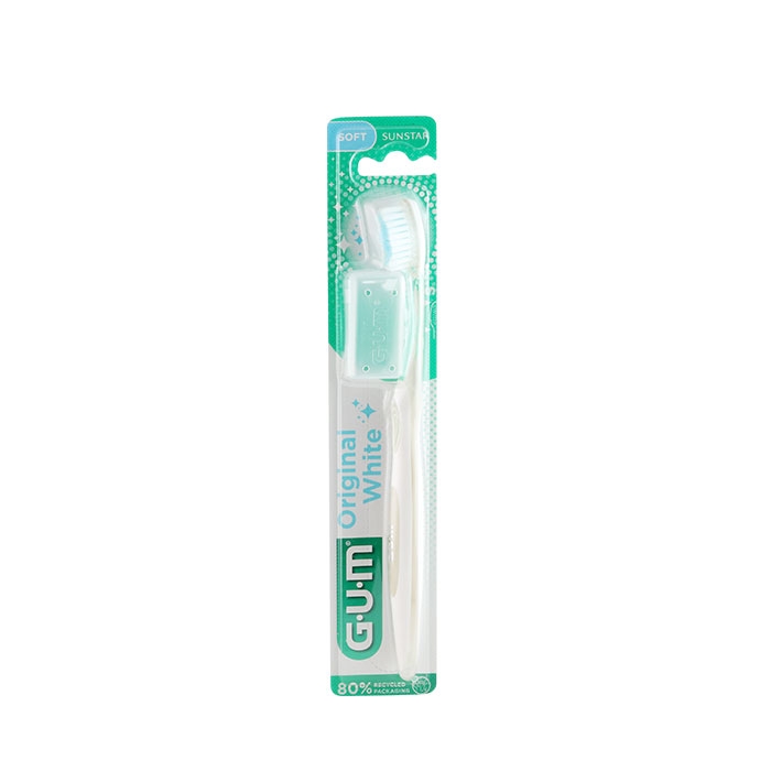 ЧЕТКА ЗА ЗЪБИ ORIGINAL WHITE СОФТ / SUNSTAR G.U.M TOOTHBRUSH ORIGINAL WHITE SOFT