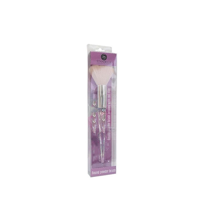 ЧЕТКА ЗА ПУДРА DIAMOND / STANDELLI ROUND BRUSH POWDER WITH RED CLAY