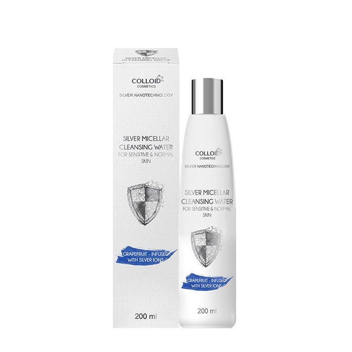 МИЦЕЛАРНА ВОДА СЪС СРЕБЪРНИ ЙОНИ 200 мл / COLLOID SILVER MICCELAR CLEANSING WATER