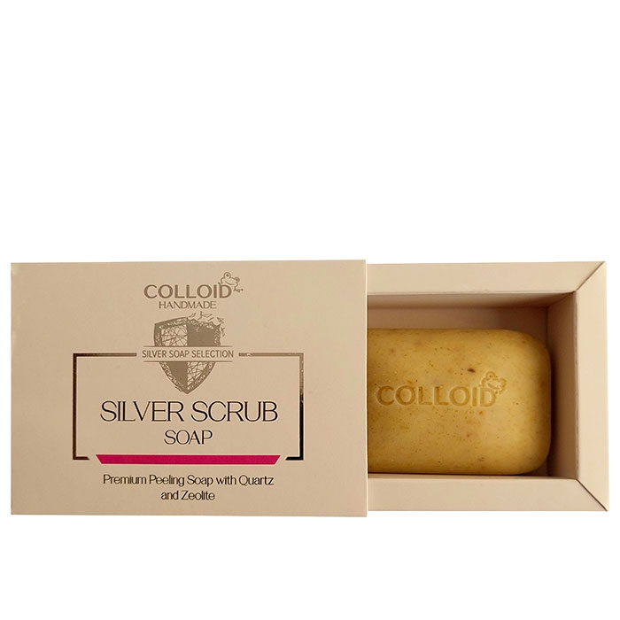 САПУН С ПИЛИНГ ЕФЕКТ 90 г / COLLOID SILVER SCRUB SOAP