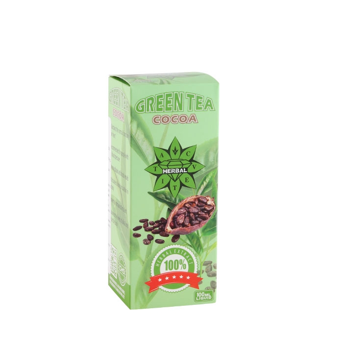 ЗЕЛЕН ЧАЙ + КАКАО екстракт 100 мл / CVETITA GREEN TEA + COCOA