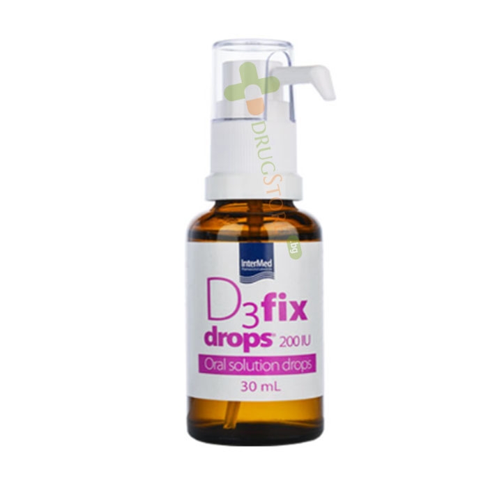 D3 ФИКС 200 IU капки 30 мл / INTER MED D3 FIX 200 IU drops