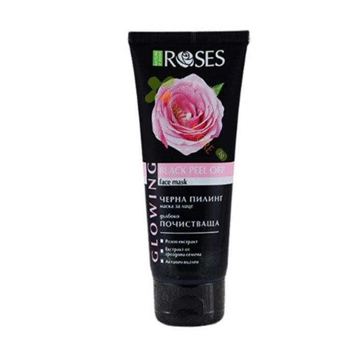 ДЪЛБОКО ПОЧИСТВАЩА ПИЛИНГ МАСКА ЗА ЛИЦЕ ROSES ЧЕРНА 100 мл / NATURE OF AGIVA ROSES DEEP CLEANSING BLACK PEEL OFF FACE MASK