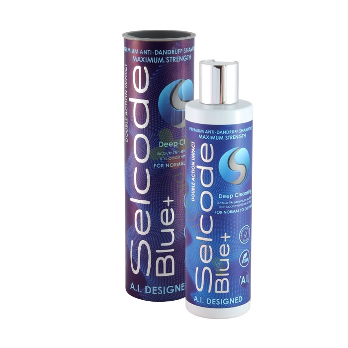 ДЪЛБОКОПОЧИСТВАЩ ШАМПОАН ПРОТИВ ПЪРХОТ 200 мл / SELCODE A.I. BLUE DOUBLE ACTION IMPACT SHAMPOO