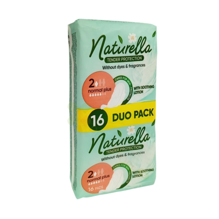 ДАМСКИ ПРЕВРЪЗКИ НАТУРЕЛА НОРМАЛ ПЛЮС 16 броя / PROCTER &amp; GAMBLE NATURELLA NORMAL PLUS FEMALE PADS