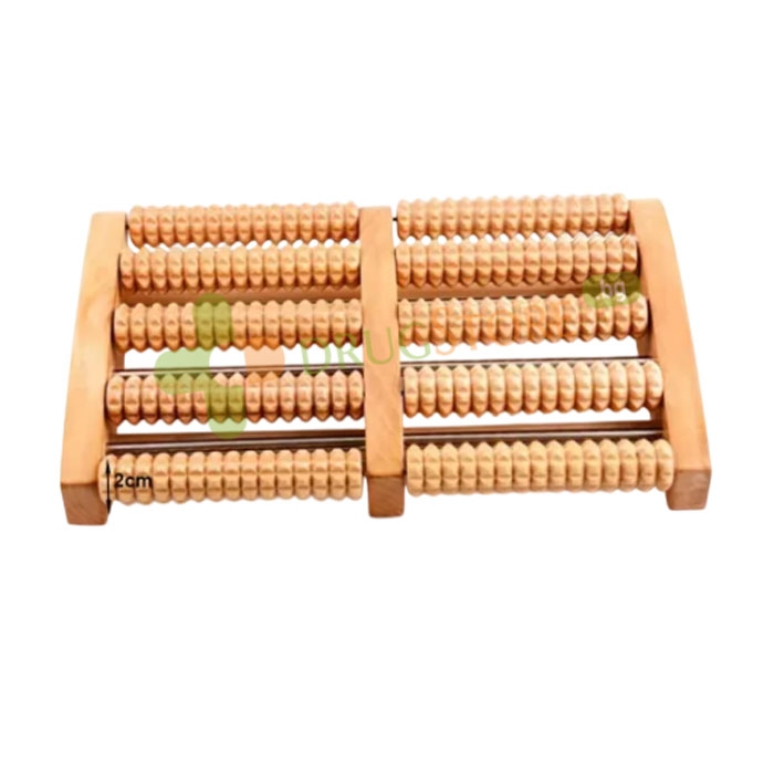 ДЪРВЕН МАСАЖОР ЗА КРАКА / WOODEN FOOT MASSAGER