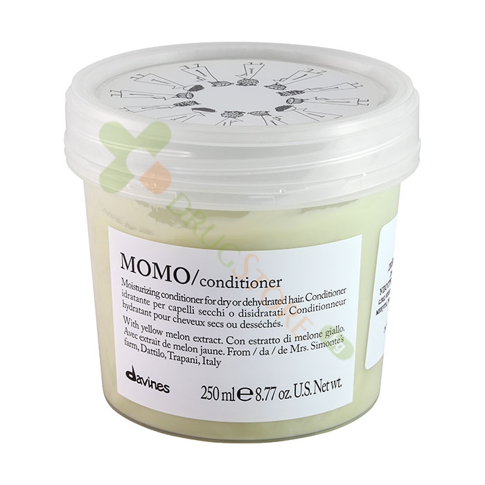 ДАВИНЕС МОМО ХИДРАТИРАЩ БАЛСАМ ЗА СУХА КОСА 250 мл / DAVINES MOMO MOISTURE CONDITIONER