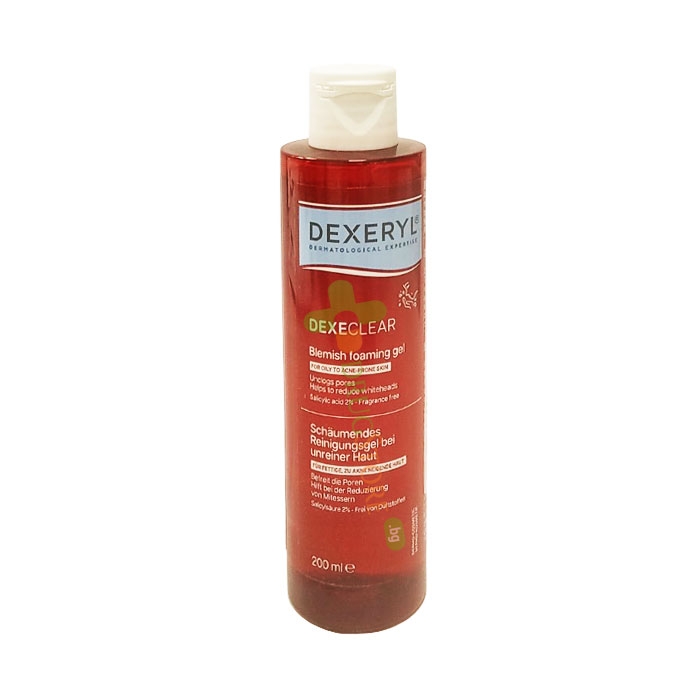 ДЕКСЕРИЛ ДЕКСЕКЛИЪР ИЗМИВАЩ ГЕЛ ПРОТИВ НЕСЪВЪРШЕНСТВА 200 мл / DEXERYL DEXECLEAR BLEMISH FOAMING GEL