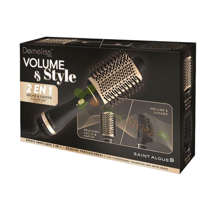 ДЕМЕЛИС ЧЕТКА ЗА ИЗДУХВАНЕ И ОБЕМ 2 В 1 VOLUME &amp; STYLE / DEMELISS AIR BRUSH VOLUME &amp; STYLE 2 IN 1