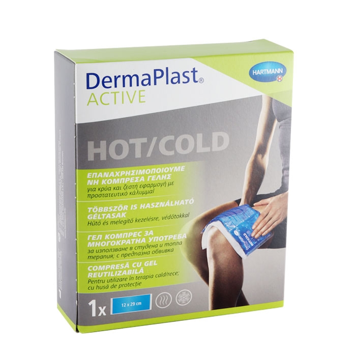 КОМПРЕС ХОТ - КОЛД ДЕРМАПЛАСТ 12 см х 29 см 1 брой / HARTMANN DERMAPLAST COMPRESS HOT &amp; GOLD