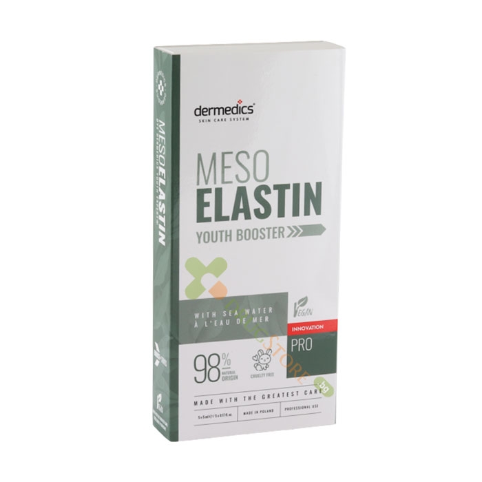 ДЕРМЕДИКС МЕЗО СЕРУМ ЕЛАСТИН ампули 5 мл 5 броя / DERMEDICS MESO ELASTIN YOUTH BOOSTER 5 ml