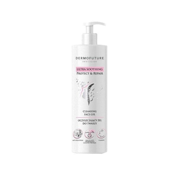 ПОЧИСТВАЩ ГЕЛ ЗА ЛИЦЕ 400 мл. / DERMOFUTURE CLEANSING FACE GEL FOR ALL SKIN TYPES