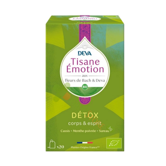 ДЕВА БИЛКОВ ЧАЙ ДЕТОКС филтър 20 бпоя / DEVA HERBAL TEA DETOX filter