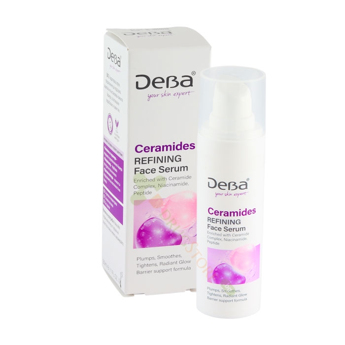 ДЕВА СЕРАМИДИ ХИДРАТИРАЩ СЕРУМ ЗА ЛИЦЕ 30 мл / RUBELLA DEVA CERAMIDES REFINING FACE SERUM