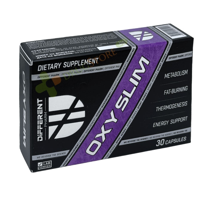 ДИФЪРЪНТ ФАРМ ОКСИ СЛИМ капсули 30 броя / DIFFERENT PHARM OXY SLIM
