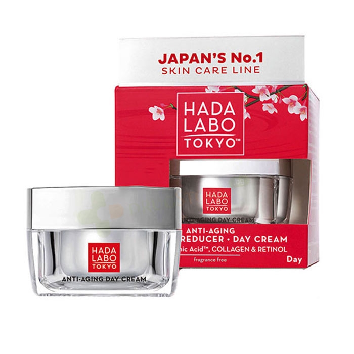 ДНЕВЕН КРЕМ ПРОТИВ БРЪЧКИ 50 мл / HADA LABO TOKYO ANTI - AGING WRINKLE REDUCER CREAM