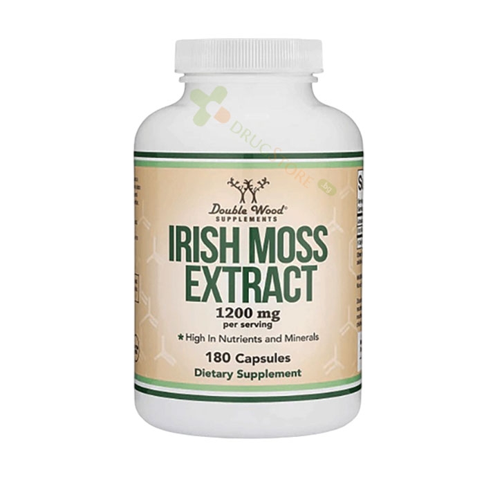 ЧЕРВЕНИ ВОДОРАСЛИ (ИРЛАНДСКИ МЪХ) капсули 180 броя / DOUBLE WOOD IRISH SEA MOSS