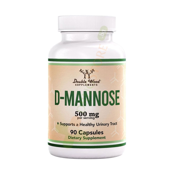 D-МАНОЗА капсули 500 мг 90 броя / DOUBLE WOOD D-MANNOSE