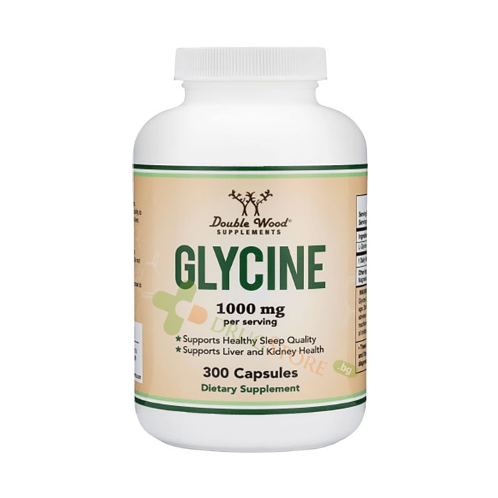 L-ГЛИЦИН капсули 300 броя / DOUBLE WOOD L-GLYCINE