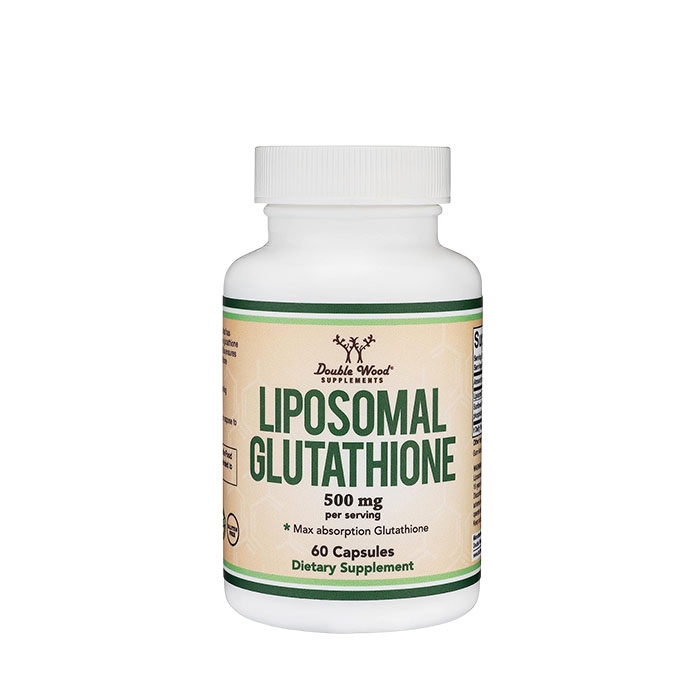 ЛИПОЗОМЕН ГЛУТАТИОН капсули 500 мг 60 броя / DOUBLE WOOD LIPOSOMAL GLUTATHIONE