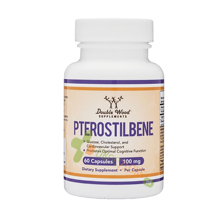 ПТЕРОСТИЛБЕН капсули 60 броя / DOUBLE WOOD PTEROSTILBENE