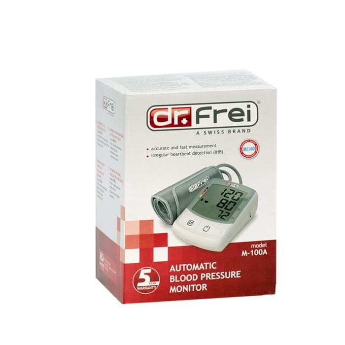 ЕЛЕКТРОНЕН АПАРАТ ЗА КРЪВНО НАЛЯГАНЕ модел M-100A / DR. FREI AUTOMATIC BLOOD PRESSURE MONITOR model M-100A