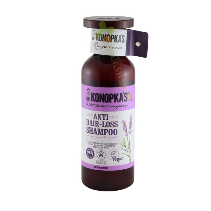 ДР. КОНОПКА НАТУРАЛЕН ШАМПОАН ПРИ КОСОПАД 500 мл / DR. KONOPKA&#039;S SHAMPOO ANTI-HAIR LOSS SHAMPOO