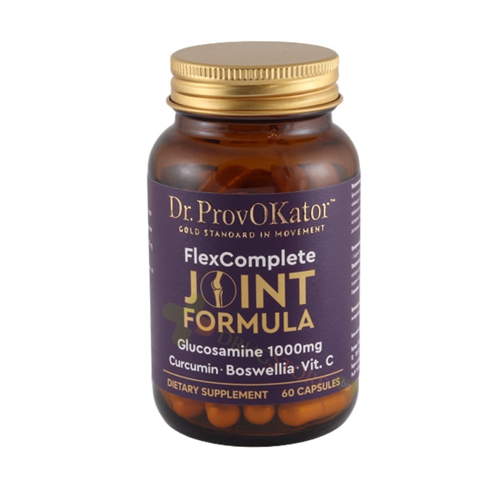 ДР. ПРОВОКАТОР ФЛЕКС КЪМПЛИЙТ ДЖОЙНТ ФОРМУЛА капсули 60 броя / DR. PROVOKATOR FLEX COMPLETE JOINT FORMULA